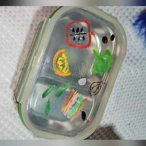 KATE SPADE LENOX EUC NEW YORK ALL  IN GOOD TASTE PANTRY LUNCH BOX